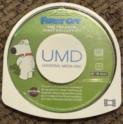 “Family Guy: The Freaking Sweet Collection” Sony PSP PlayStation UMD