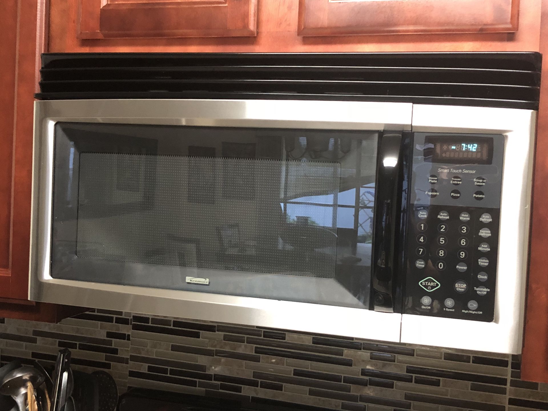 KENMORE OVER THE RANGE MICROWAVE