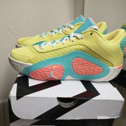New Jordan Tatum 2 Lemonade Men Size 5.5 / Women Sz 7