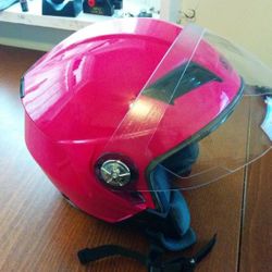 Extra Small Pink Motorcycle Helmet
