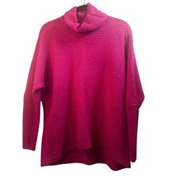 Vince Camuto High/Low Turtleneck Sweater Size S