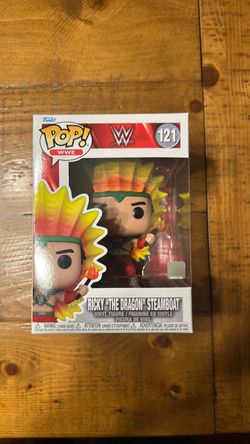 Funko Pop! WWE Ricky "The Dragon" Steamboat #121 (New in Box)