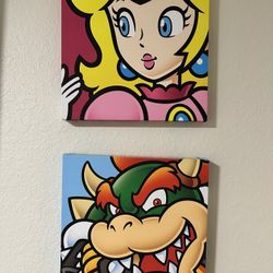 Nintendo Canvas Wall Art 