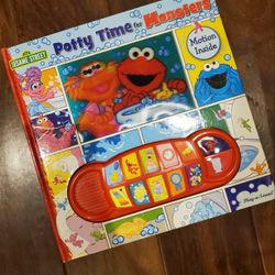 Sesame Street Potty Time For Monsters + Free Children's Encyclopedia All For $6