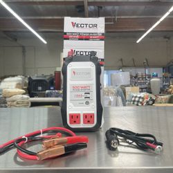 VECTOR 500 Watt Power Inverter, Dual Power Inverter, Two USB Charging Ports