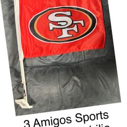 New San Francisco 49ers Car Flag