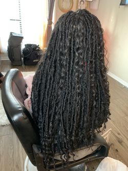 GODDESS FAUX LOCS W JEWELRY SALE