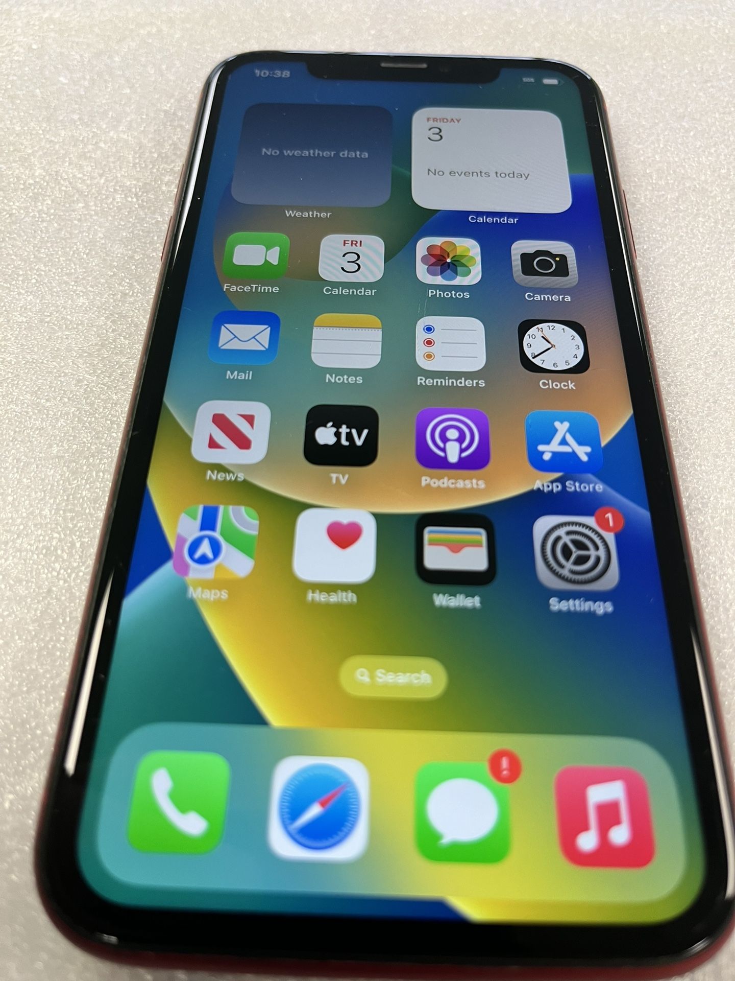 iPhone XR factory unlocked to Any Carrier 64 GB. Good condition.