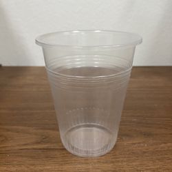 Clear Plastic Cups 1,000 Per Box