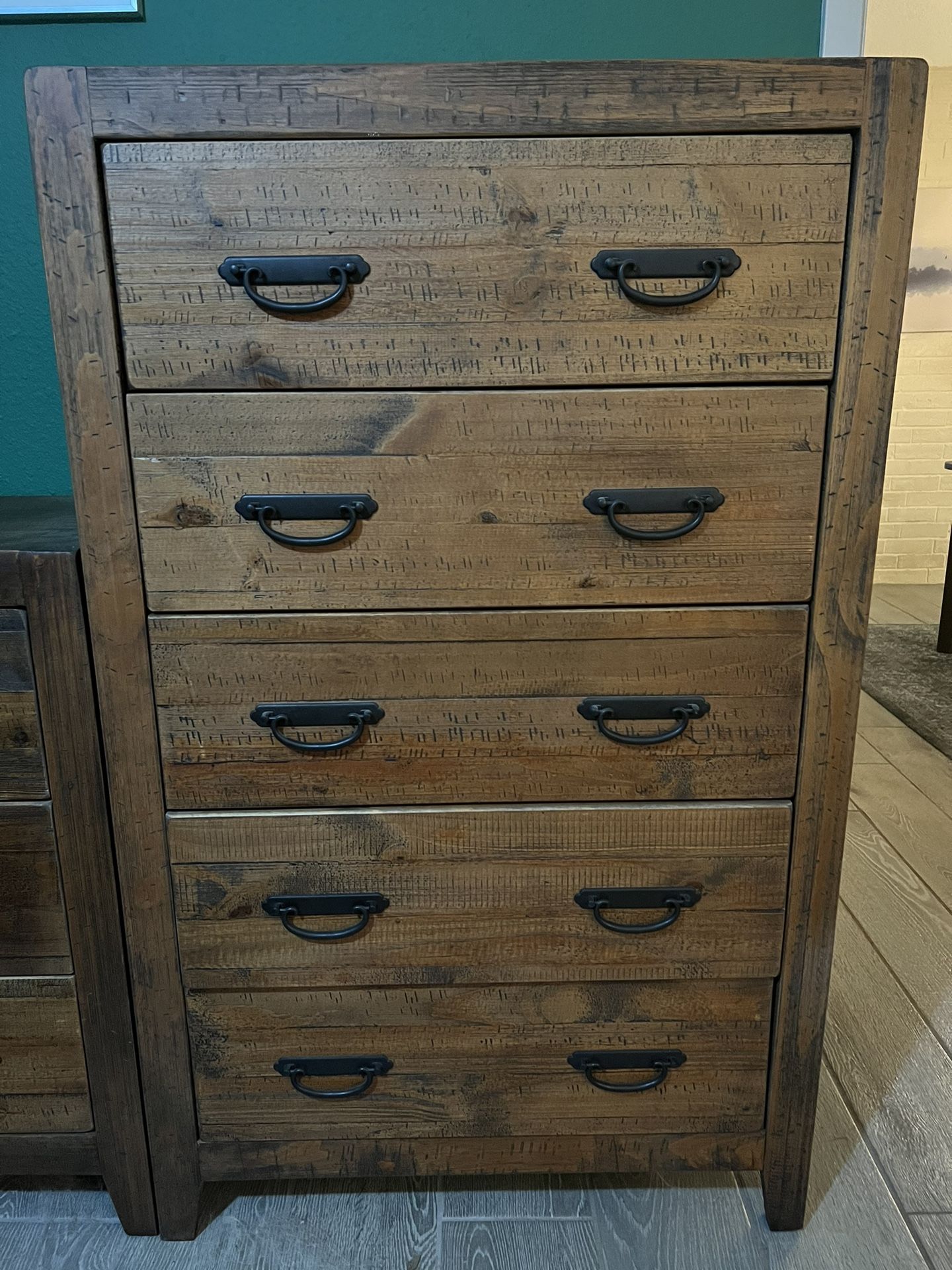 Rooms To Go Palm Grove Brown Tall Dresser (2 Available)