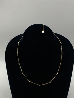 18" Ladies gold necklace #30078