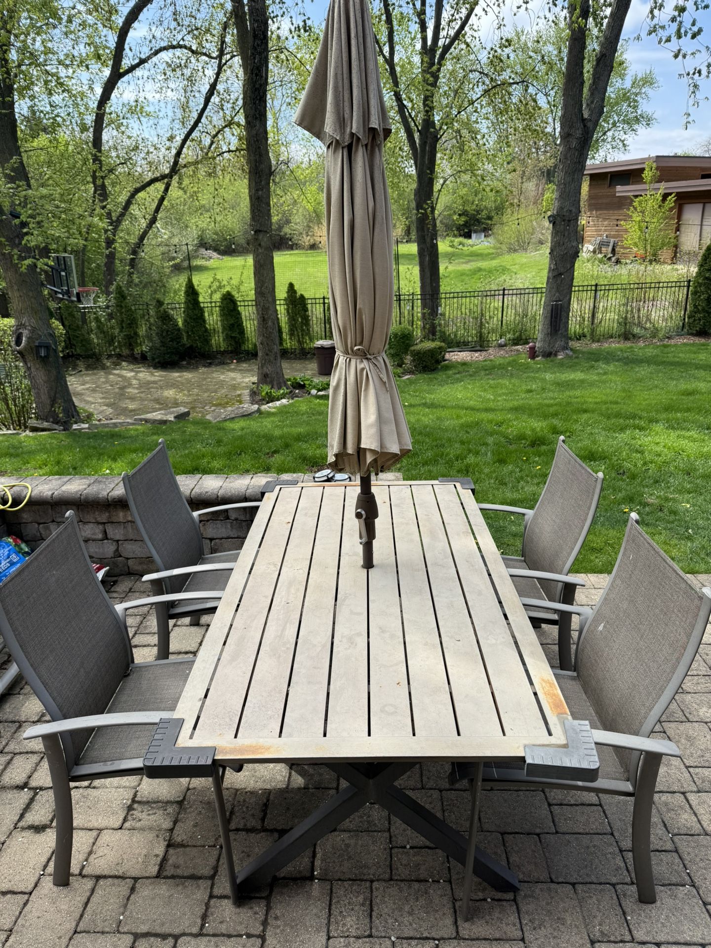 Patio Dinning Table Set