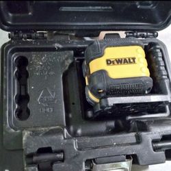 Dewalt Cross Line Laser with case