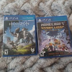 Ps4 Horizon Zero Dawn Minecarft Story Mode