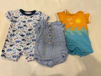 Baby boy romper bundle