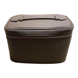 Sleek Travel Makeup Bag with Built-In LED Mirror