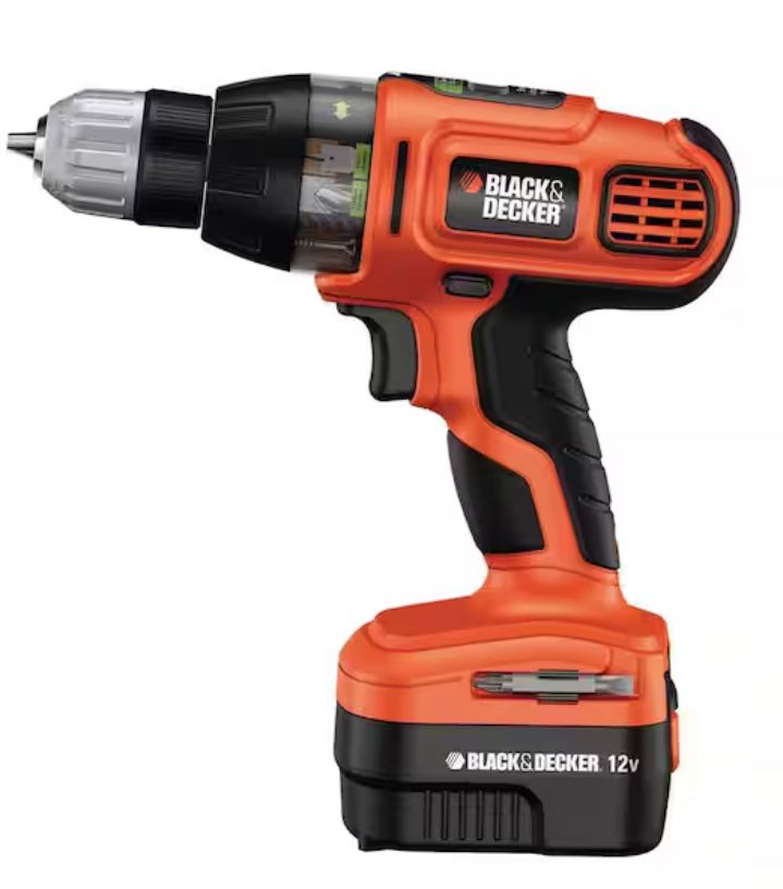 BLACK+DECKER 12-volt 3/8