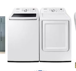 Samsung Washer And Dryer Set - Almost New
