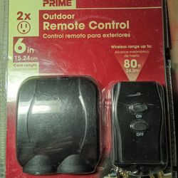 Outdoor Remote Control Power Outlets
