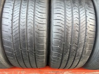 2 used tires 235/40r18 Goodyear 🤑free installation and balance ‼️👌