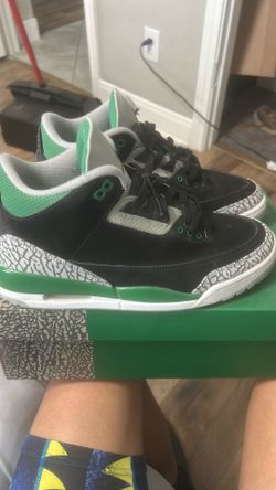Jordan 3 pine greens 8.5 men used