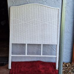 Rattan Headboard For Twin Size Bed