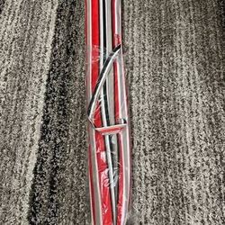 New Red Black Gray SOLAR 9 Foot Patio Crank Umbrella Outdoor Furniture