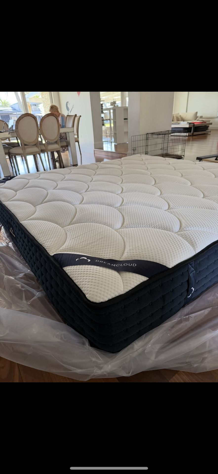 The DreamCloud Classic Hybrid , King Size , Used Less Than 30 Days