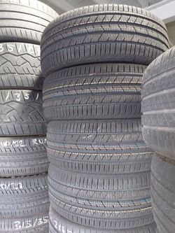 255/55R19 CONTINENTAL CROSS CONTACT SET OF 4 NEW TIRES