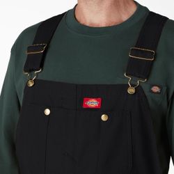 Dickies Bib overall Black Size 30x30, 32x30, 34x30, 38x30, 40x30, 42x30 Available All Sizes!
