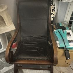 Black Leather Chair