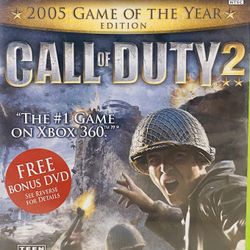 Call of Duty 2 - Game of the Year Edition - Xbox 360 Tested Authentic Complete