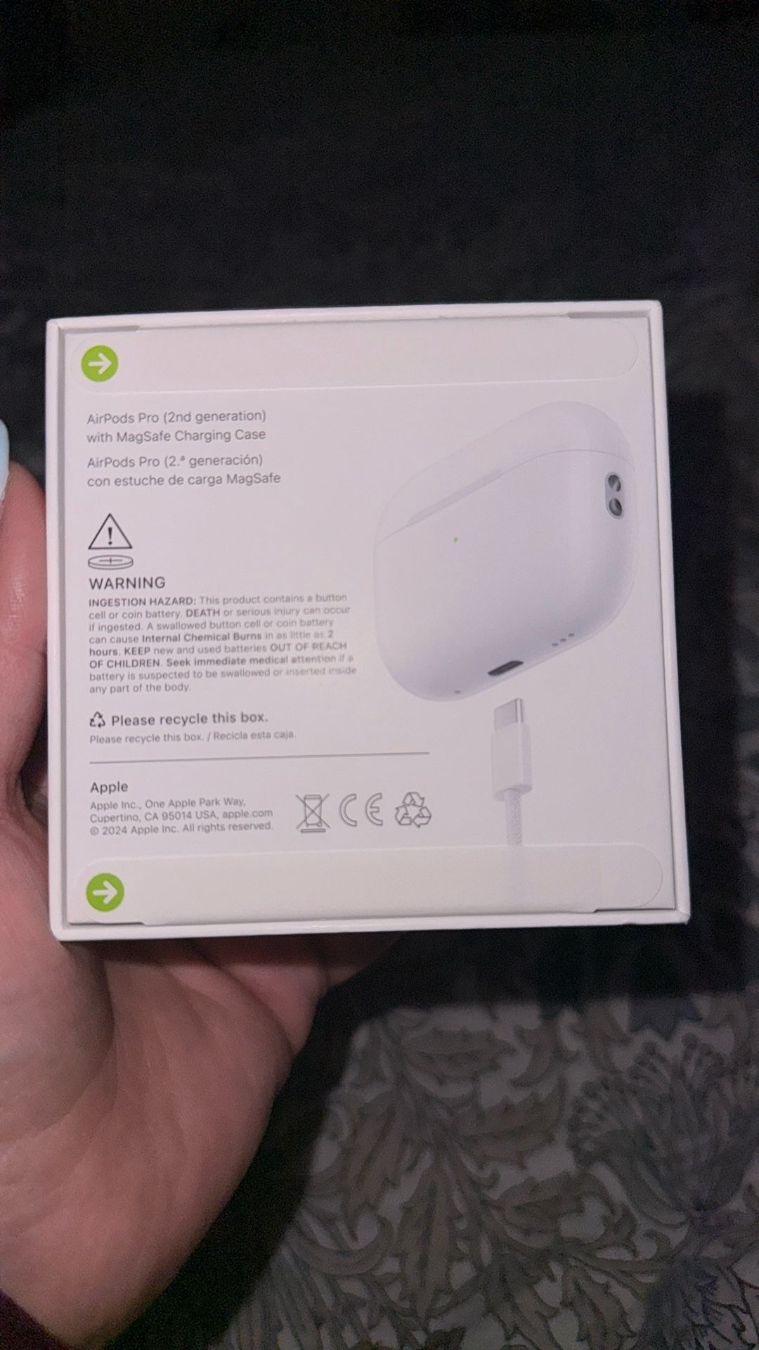 Apple AirPods Pro 2 With Noise Cancellation 