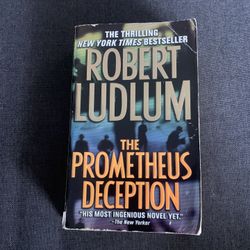 The Thrilling New York Times Bestseller Robert Ludlum ‘The Prometheus Deception’