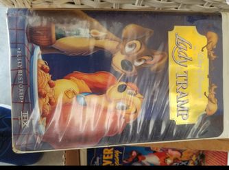 Retro Disney Collection VHS format Classic "Lady Tramp".