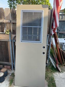 Steel Garage Exterior Door 30 x 79