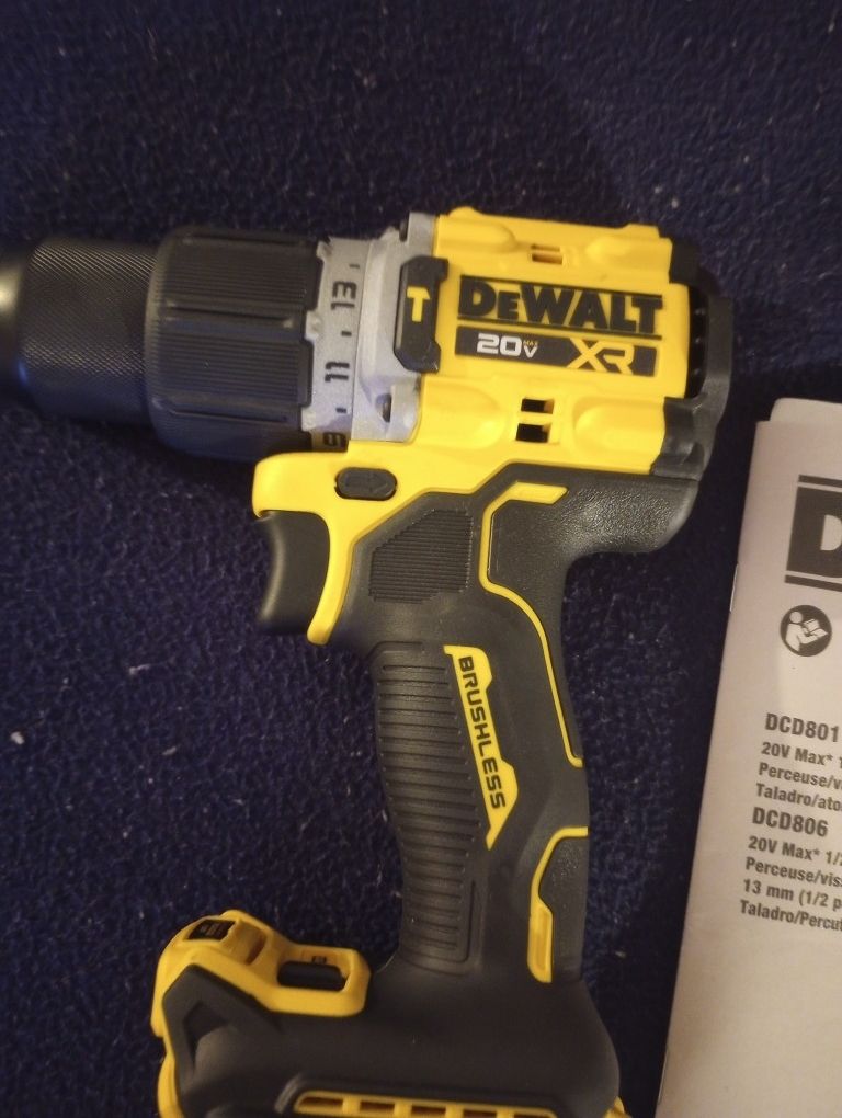 DeWalt Newest Model Xr Brushless Hammer Drill 