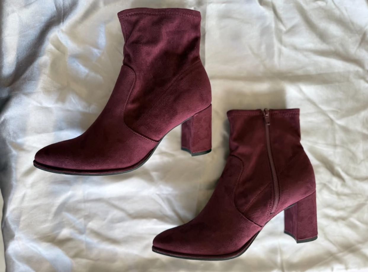 Nine West Luella Women's High Heel Ankle Boots 7.5
