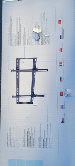 FLAT TV mount - 39"-75"  - NEW