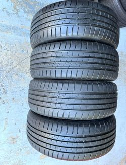 Set Of Four 235/45/20 Bridgestone Alenza Like new with 80-90% Left Amazing Set