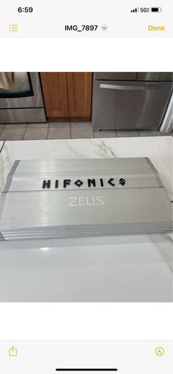 Hifonics ZG-1200.4 1200W 4 Channel Car Audio Amplifier