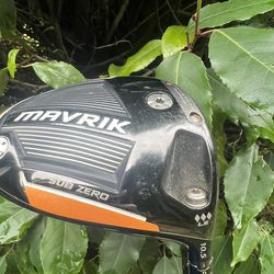 Callaway Mavrik Sub Zero Triple Diamond LS 10.5 Driver Head