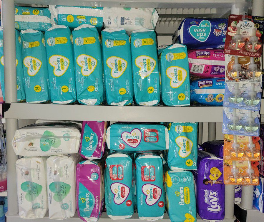 For Baby.  Pampers. 