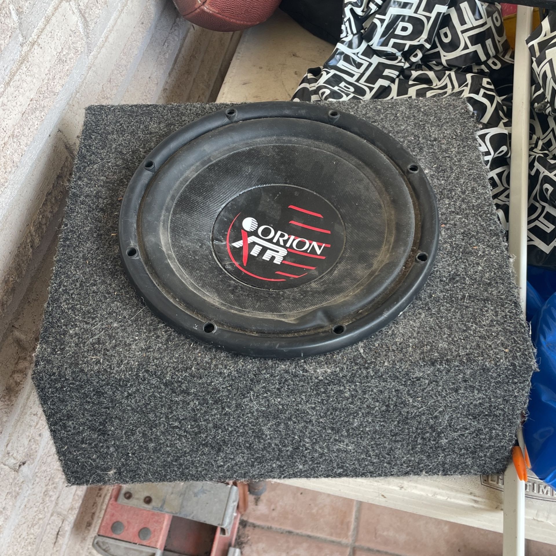10 Inch Orion Sub Woofer With Box