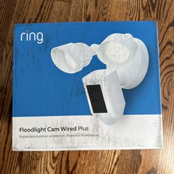 Ring Floodlight Cam 1080p Wired Plus
