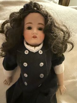 Antique German bisque doll Antique German bisque doll