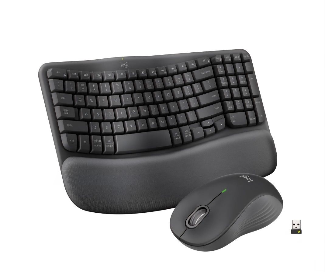 Logitech MK670 Wireless Wave Keyboard And Mouse