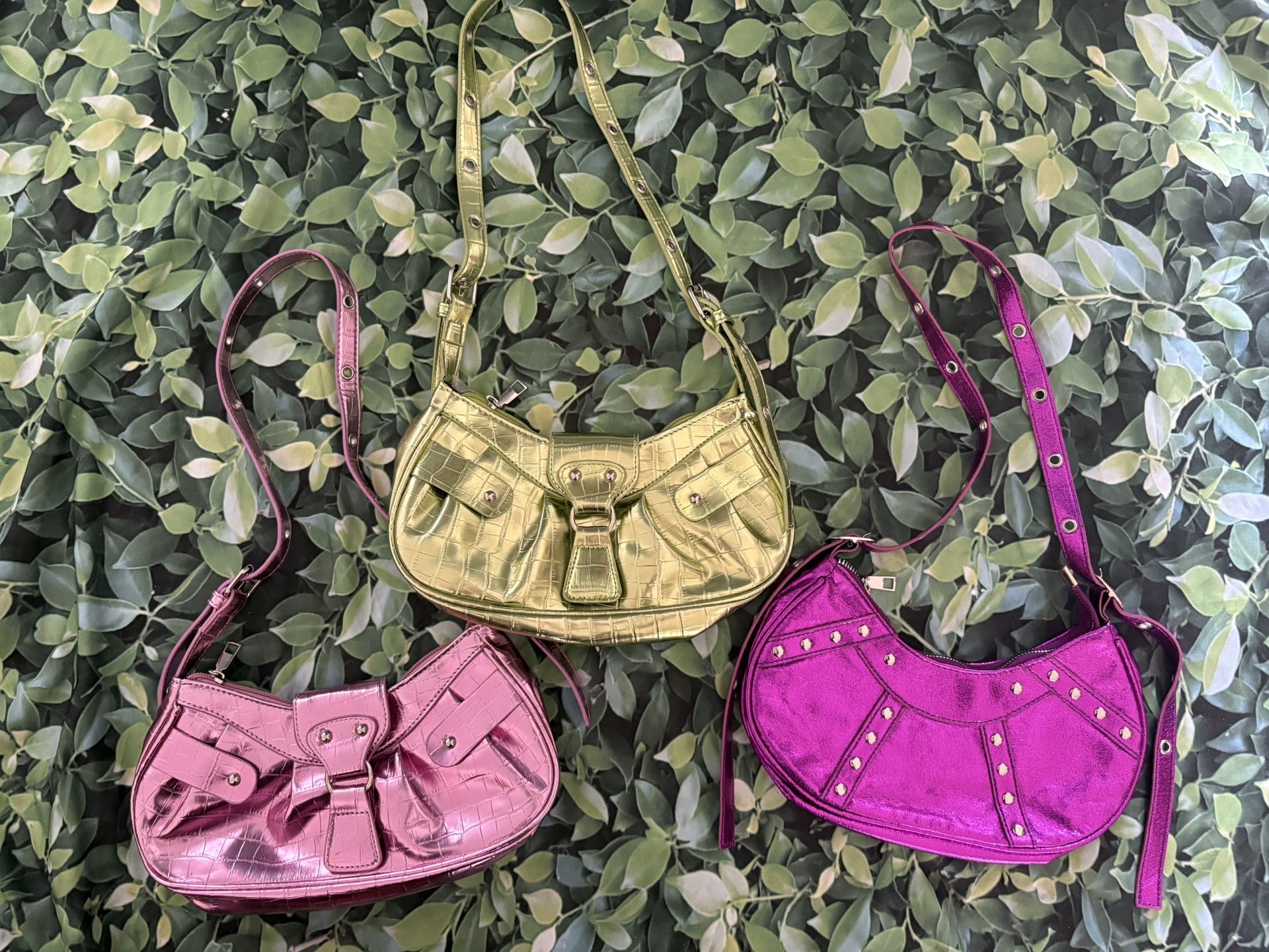 Metallic Color Purses