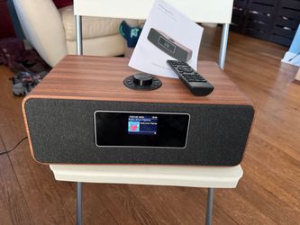 Mango Kit MS3 Internet Radio, Podcasts,Spotify, Bluetooth, FM Stereo, Walnut