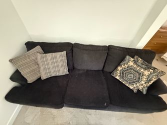 Black couch